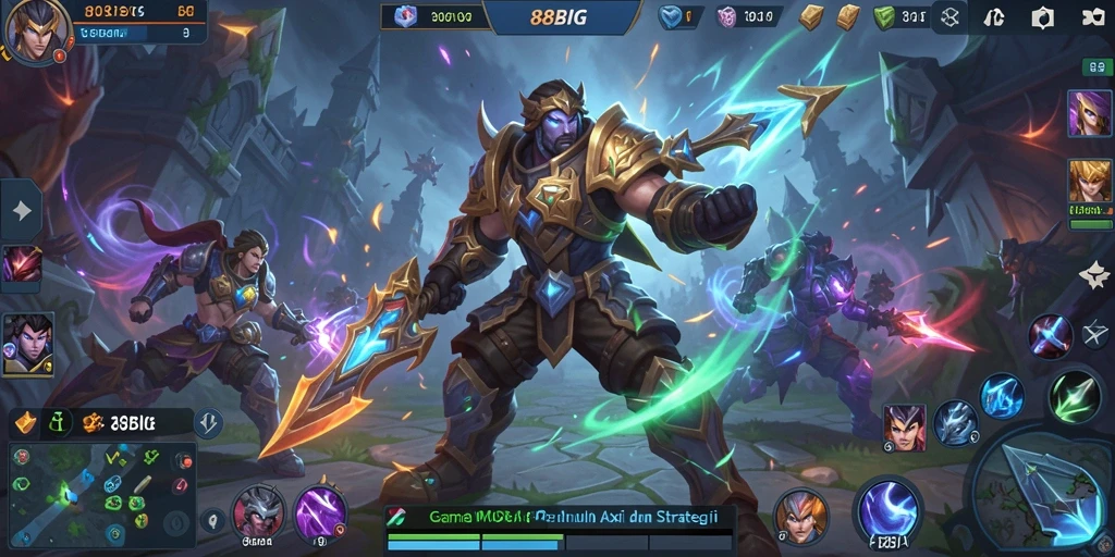 Gameplay seru dan intens dari 88BIG yang menyuguhkan pertempuran pahlawan.