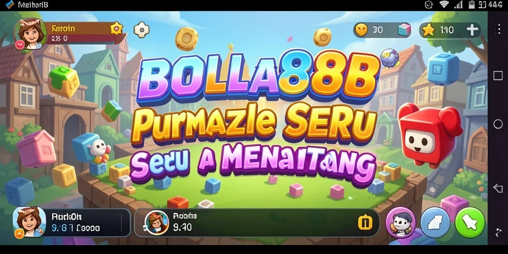 Screenshot utama BOLA88 menampilkan gameplay Puzzle yang menarik.