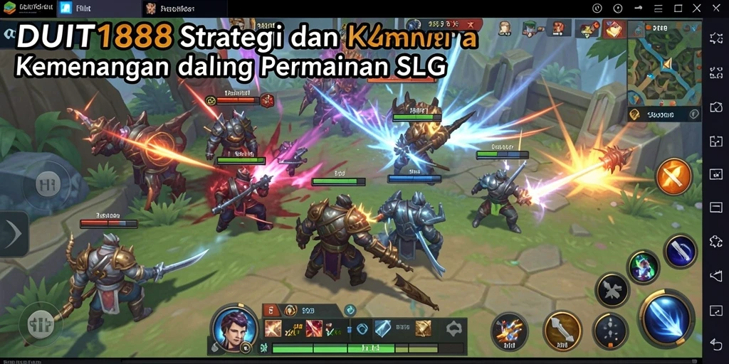 Tampilan gameplay mendebarkan di DUIT188 dengan strategi dan aksi.