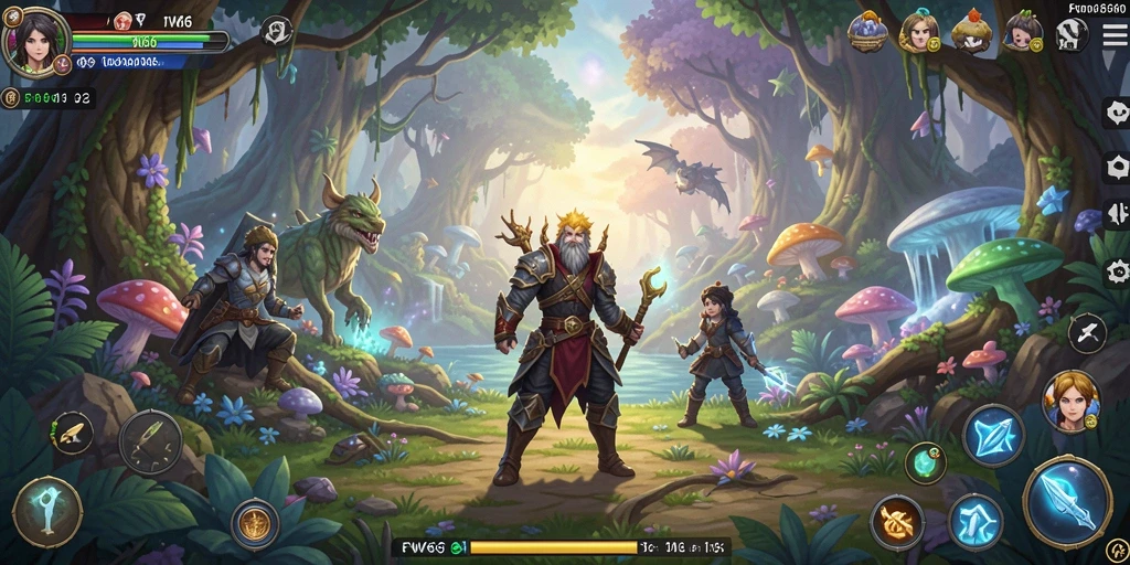 Tampilan gameplay seru di dunia petualangan FW66.