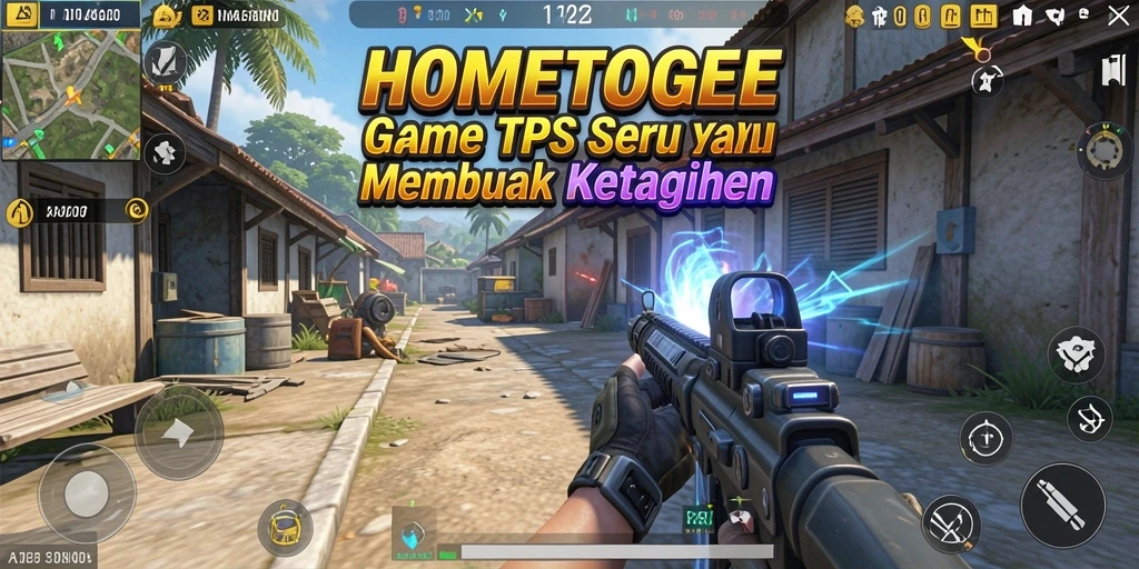 Screenshot dari permainan HOMETOGEL menampilkan aksi seru dan grafis menakjubkan.