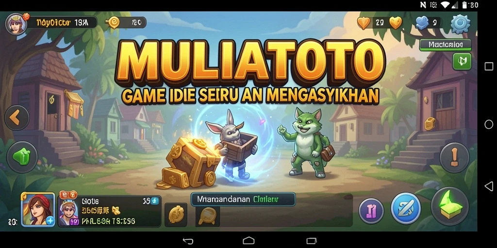 Tampilan gameplay seru dan menarik dalam MULIATOTO.