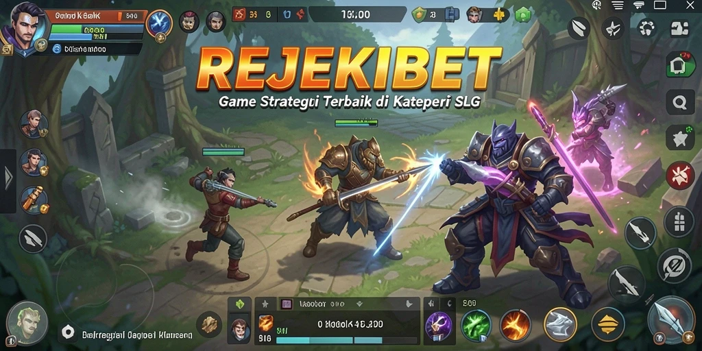 Tampilan menarik dalam gameplay strategis REJEKIBET.