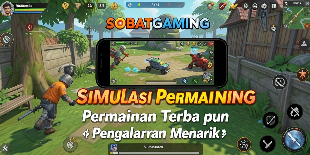 Tampilan gameplay SOBATGAMING yang menarik dan interaktif.